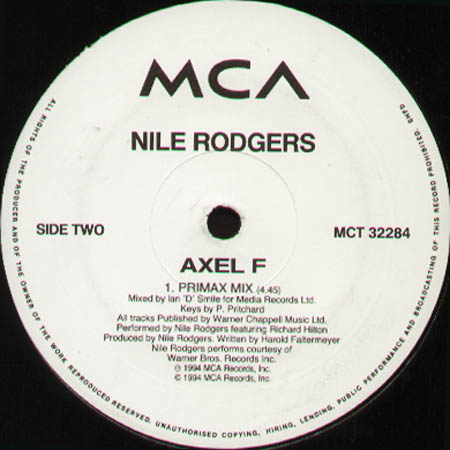 NILE RODGERS - Axel F