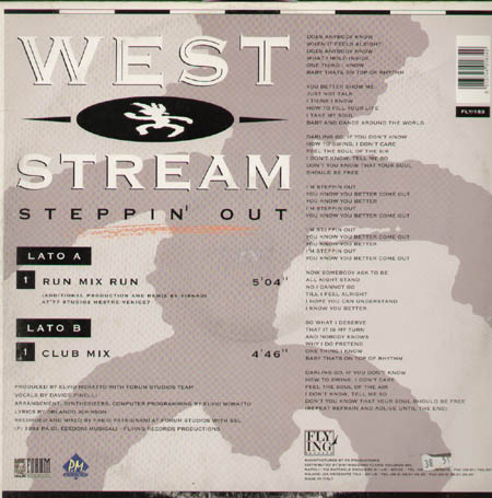 WEST STREAM - Steppin' Out