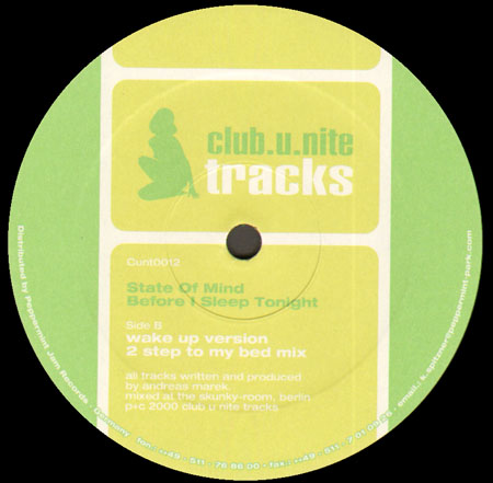 STATE OF MIND - Before I Sleep Tonight