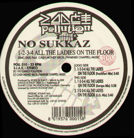 NO SUKKAZ - 1-2-3-4 All The Ladies On The Floor