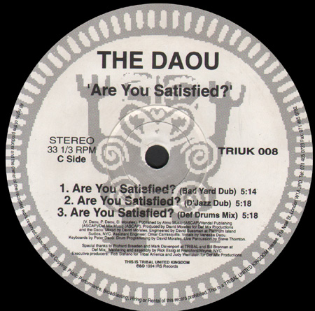 THE DAOU - Are You Satisfied? (Mixed by Danny Tenaglia)