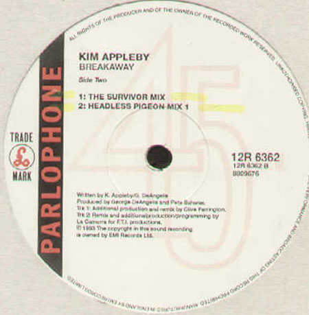KIM APPLEBY - Breakaway