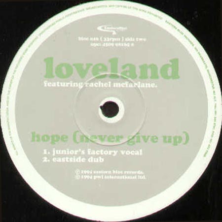 LOVELAND - (Keep On) Shining / Hope (Never Give Up) , Feat. Rachel McFarlane