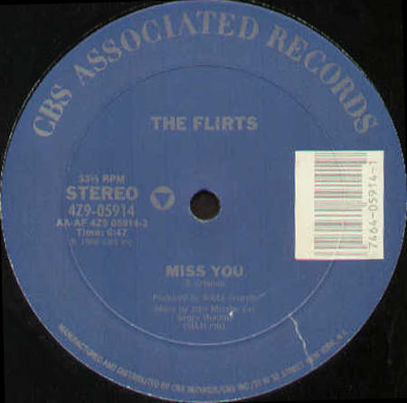 THE FLIRTS - Miss You