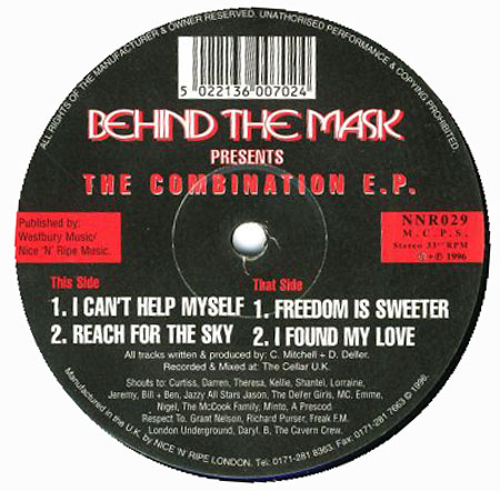 BEHIND THE MASK - The Combination EP