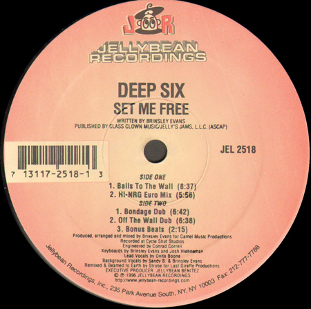 DEEP SIX - Set Me Free