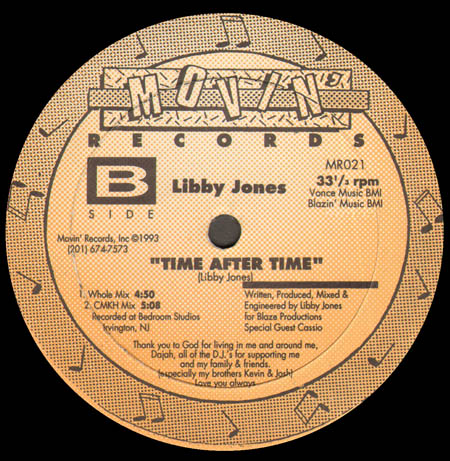 LIBBY JONES - Time After Time