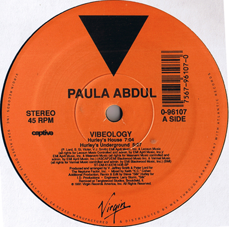 PAULA ABDUL - Vibeology (Remix - Steve 