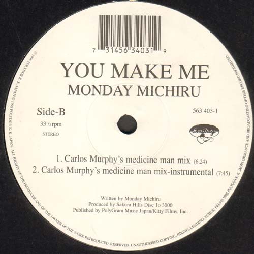 MONDAY MICHIRU - You Make Me