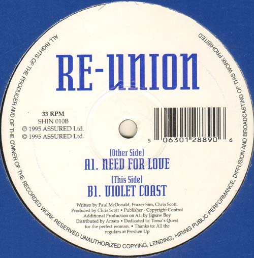 RE-UNION - Need For Love