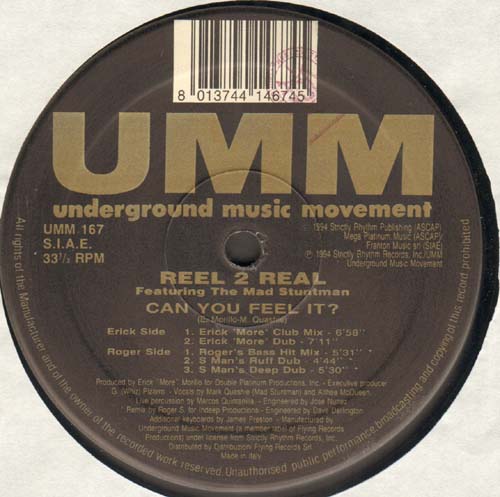REEL 2 REAL - Can You Feel It?
