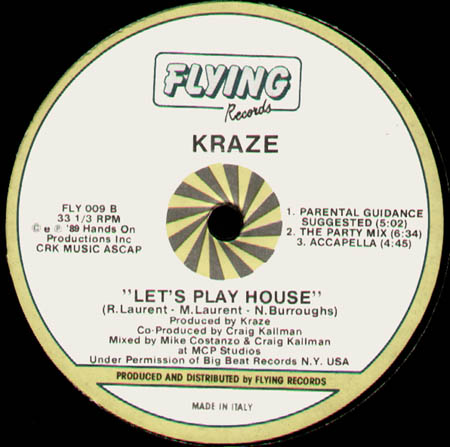 KRAZE - Let's Play House