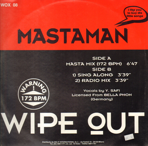 MASTAMAN - Wipe Out