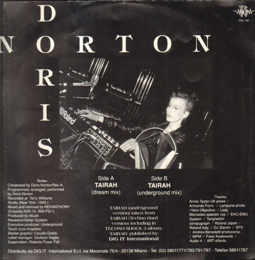DORIS NORTON - Tairah