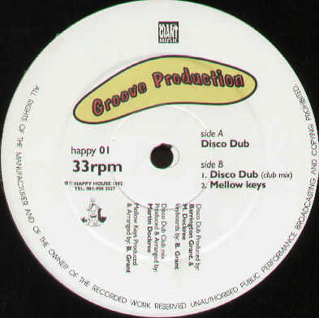GROOVE PRODUCTION - Disco Dub