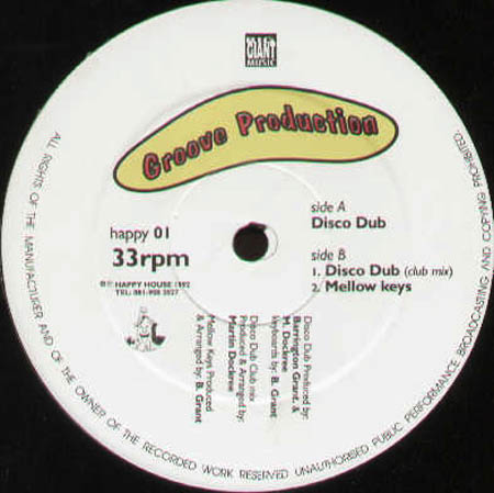 GROOVE PRODUCTION - Disco Dub