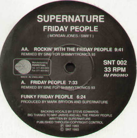 SUPERNATURE - Friday People