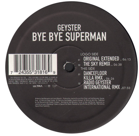 GEYSTER - Bye Bye Superman