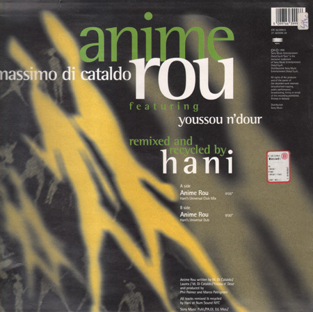 MASSIMO DI CATALDO - Anime Rou, Feat. Youssou N'Dour (Remixed And Recycled By Hani)