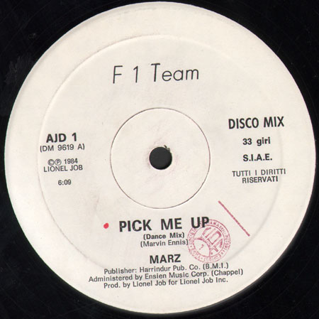 PAUL PARKER / MARZ - Desire / Pick Me Up