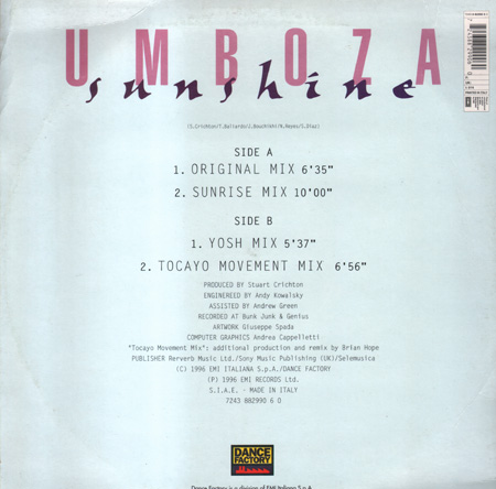 UMBOZA - Sunshine