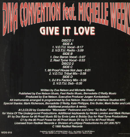 DIVA CONVENTION - Give It Love, Feat. Michelle Weeks