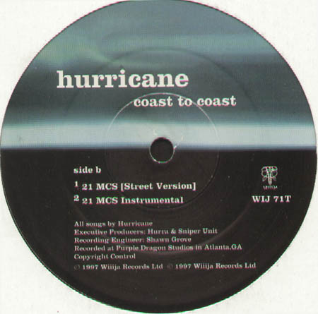 HURRICANE - Coast To Coast