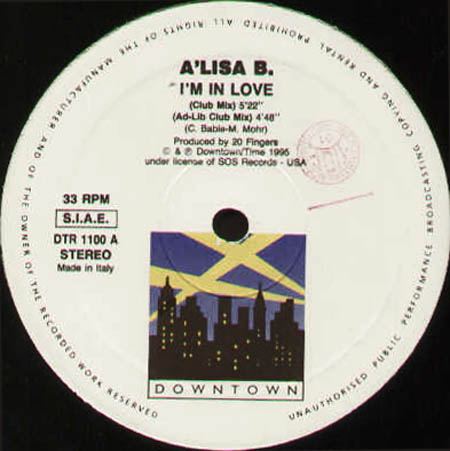 A'LISA B. - I'm In Love