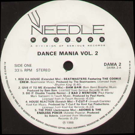 VARIOUS - Dance Mania Volume 2
