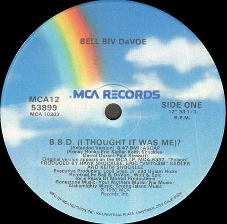 BELL BIV DEVOE - B.B.D. (I Thought It Was Me)?