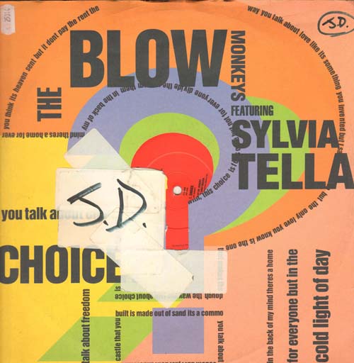 THE BLOW MONKEYS - Choice? / Oh Yeah!