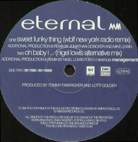 ETERNAL - Sweet Funky Thing (Uno Clio Rmx)