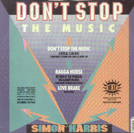 SIMON HARRIS - Don't Stop The Music 