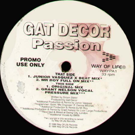 GAT DECOR - Passion (Remixes)