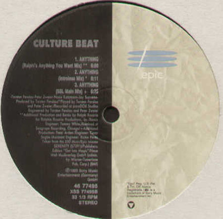 CULTURE BEAT - Anything