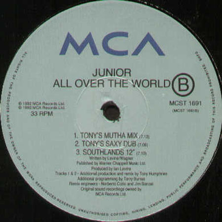 JUNIOR  - All Over The World