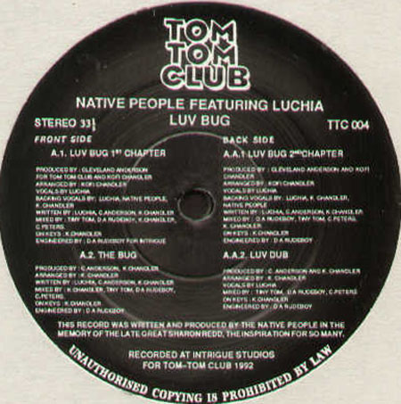 NATIVE PEOPLE - Luv Bug, Feat. Luchia