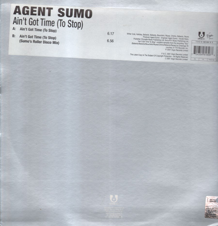 AGENT SUMO - Ain't Got Time (To Stop)