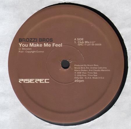 BROZZI BROS. - You Make Me Feel