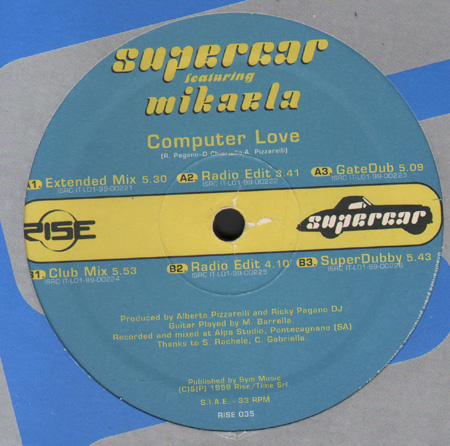 SUPERCAR - Computer Love, Feat. Mikaela