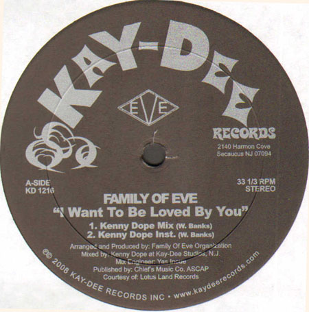 FAMILY OF EVE - I Wanna To Be Loved By You