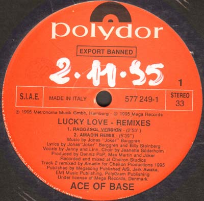 ACE OF BASE - Lucky Love (Remixes)