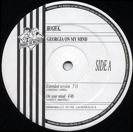 HUGH K - Georgia On My Mind