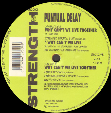 PUNTUAL DELAY - Why Can't We Live Together