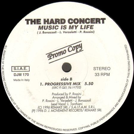 THE HARD CONCERT - Music Is My Life