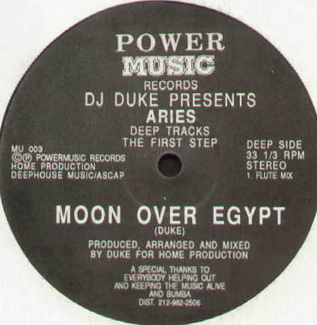 DJ DUKE - Moon Over Egypt, Presents Aries