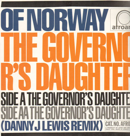 OF NORWAY - The Governor's Daughter