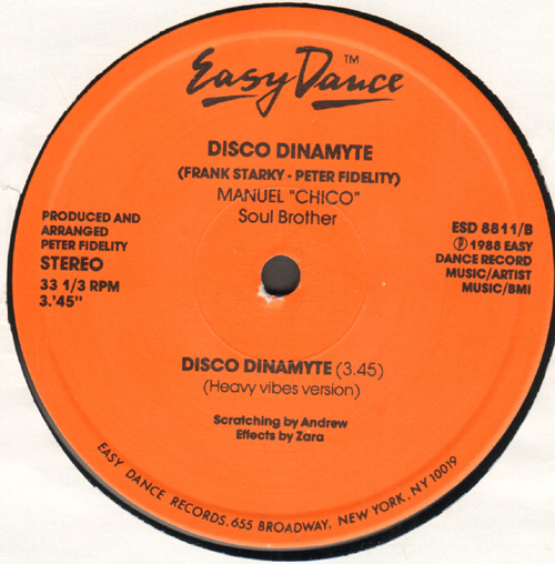 MANUEL CHICO SOUL BROTHER - Disco Dinamyte