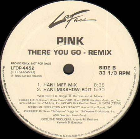 PINK - There You Go (Hani Rmxs)