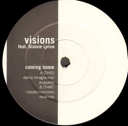 VISIONS - Coming Home, Feat. Dianne Lynn (Danny Tenaglia, Claudio Coccoluto Rmxs)